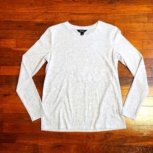 Simply Vera Wang White Long Sleeve T-Shirt